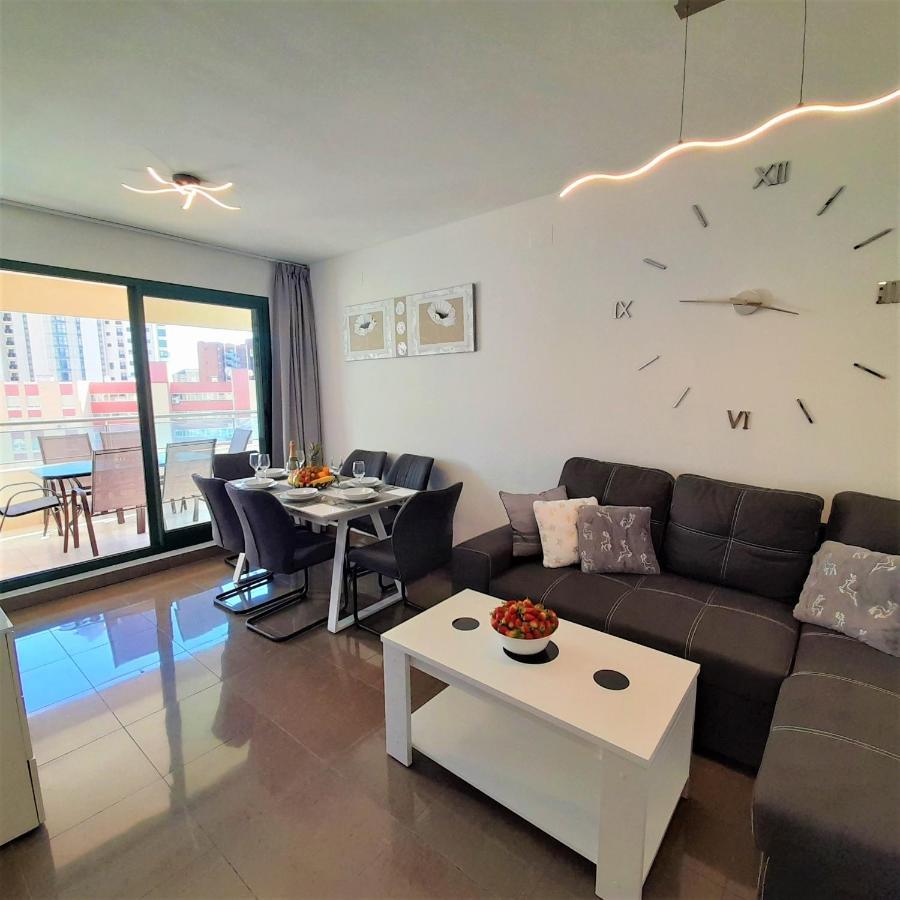 Luxury Apartment Boutique Torresol, Free Parking, Wi-Fi, Pool, Бенідорм Екстер'єр фото